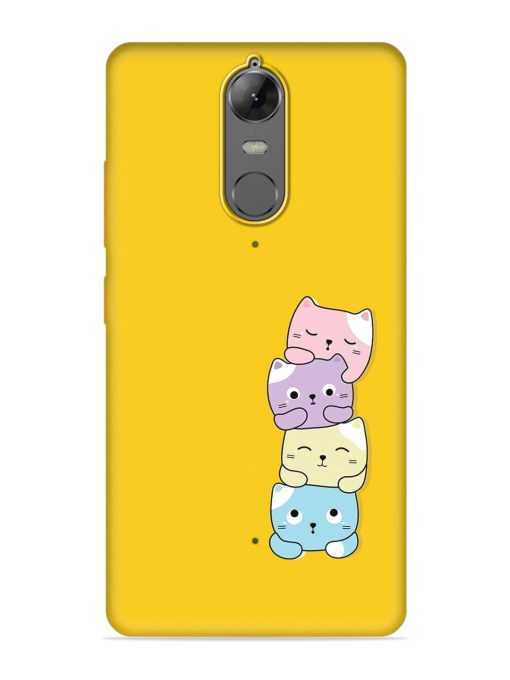 Cartoon Anime Embossed Soft Silicone Case for Lenovo K6 Note