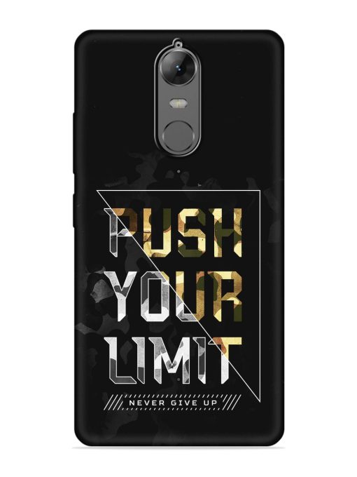 Push Your Limits Embossed Soft Silicone Case for Lenovo K6 Note