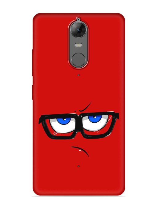 Rad Angry Face Embossed Soft Silicone Case for Lenovo K6 Note Zapvi