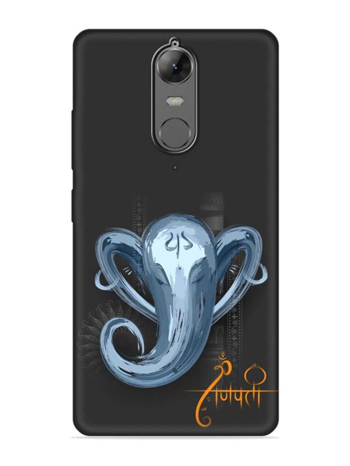 Illustration Lord Ganpati Embossed Soft Silicone Case for Lenovo K6 Note