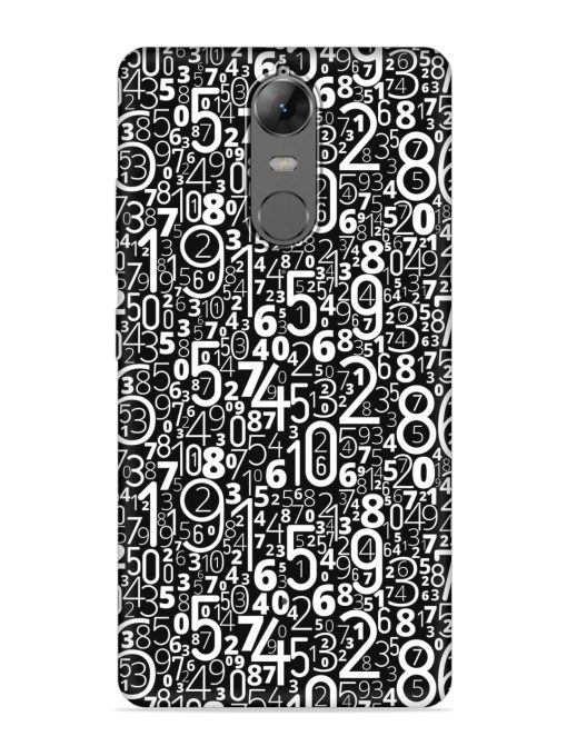 Many Numbers Different Embossed Soft Silicone Case for Lenovo K6 Note Zapvi