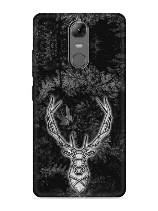 Ancient Deer Embossed Soft Silicone Case for Lenovo K6 Note