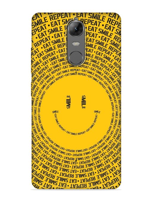 Smiley Embossed Soft Silicone Case for Lenovo K6 Note Zapvi