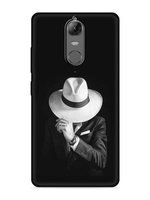 Men Under Hat Embossed Soft Silicone Case for Lenovo K6 Note