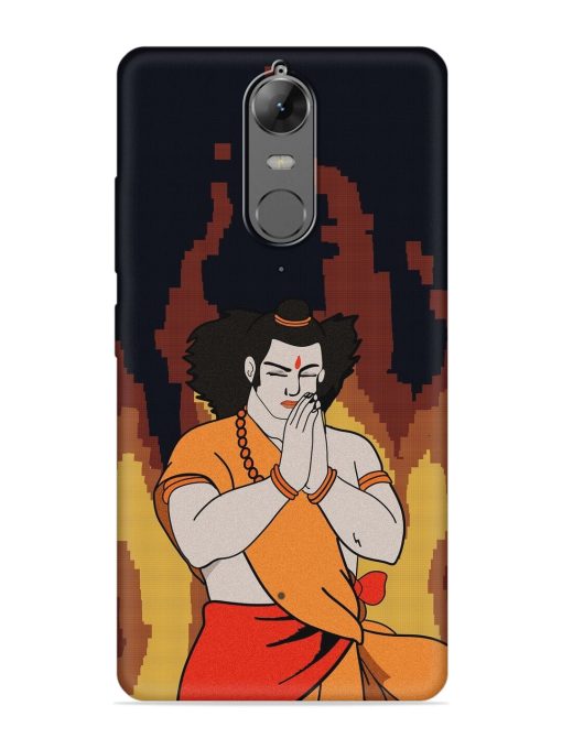 Shree Ram Vector Embossed Soft Silicone Case for Lenovo K6 Note