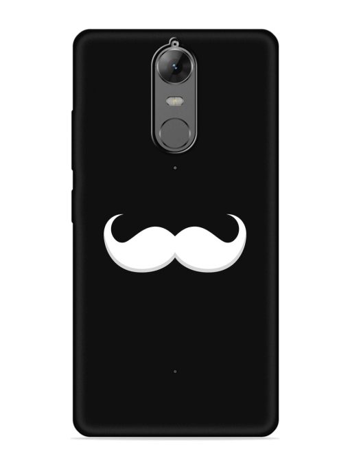 Mustache Vector Embossed Soft Silicone Case for Lenovo K6 Note