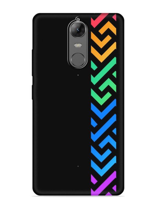 Colorshape Stripes Embossed Soft Silicone Case for Lenovo K6 Note Zapvi