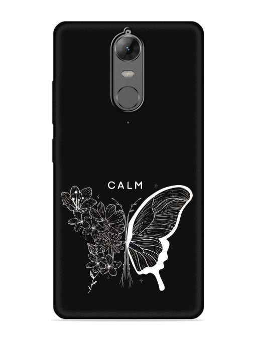 Calm Embossed Soft Silicone Case for Lenovo K6 Note