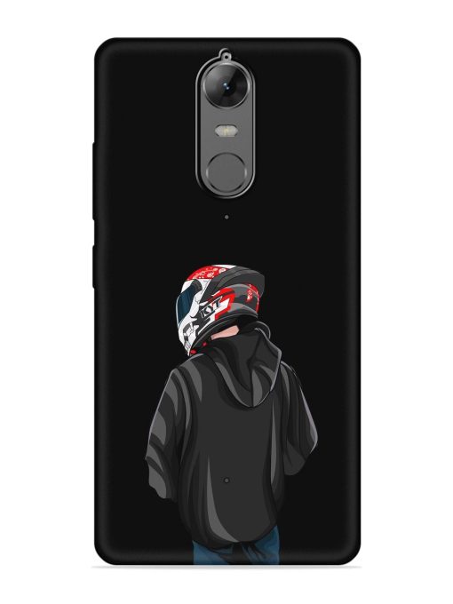 Motorcycle Rider Embossed Soft Silicone Case for Lenovo K6 Note