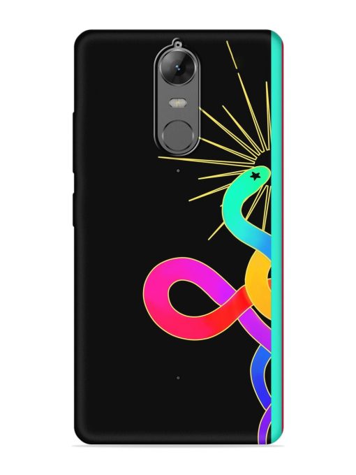 Art Geometric Abstraction Embossed Soft Silicone Case for Lenovo K6 Note