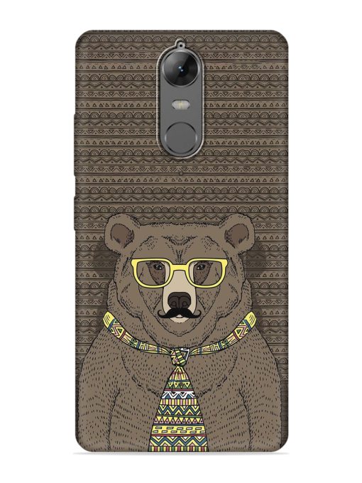 Grizzly Bear Embossed Soft Silicone Case for Lenovo K6 Note