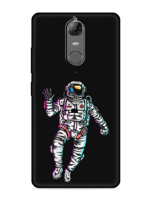 Spaceman Embossed Soft Silicone Case for Lenovo K6 Note