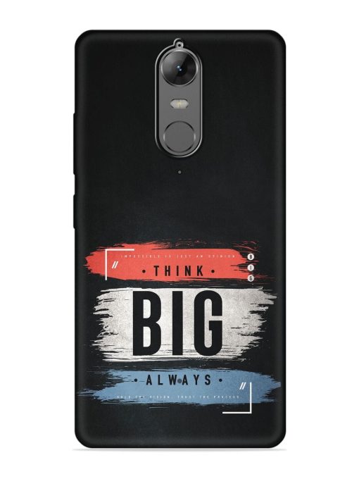 Think Big Always Embossed Soft Silicone Case for Lenovo K6 Note Zapvi