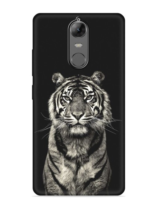 Tiger Art Embossed Soft Silicone Case for Lenovo K6 Note Zapvi