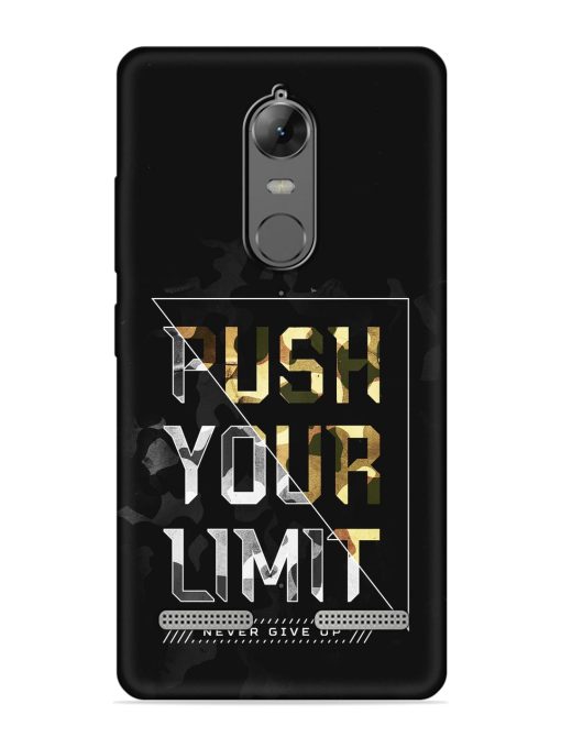 Push Your Limits Embossed Soft Silicone Case for Lenovo K6 Power Zapvi