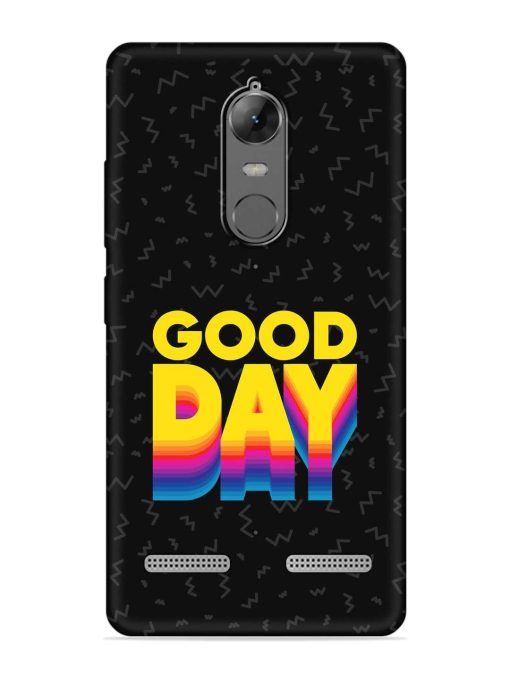 Good Day Embossed Soft Silicone Case for Lenovo K6 Power