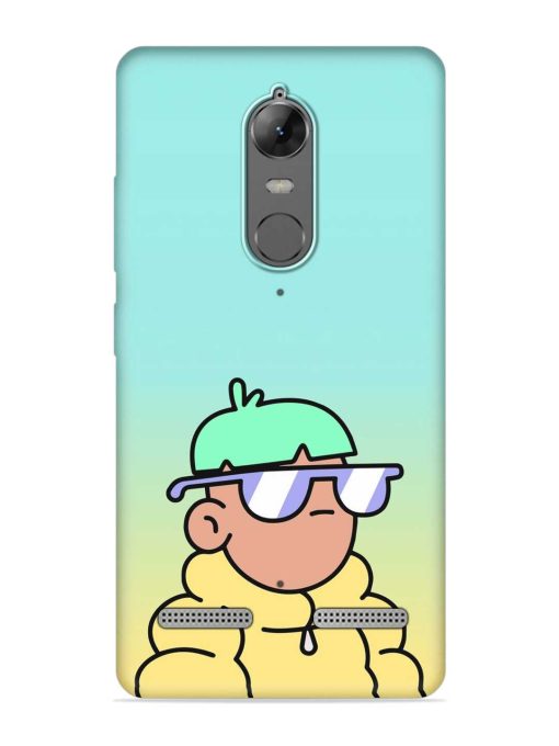 Doodles Cool Character Embossed Soft Silicone Case for Lenovo K6 Power