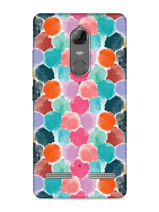 Colorful Seamless Pattern Embossed Soft Silicone Case for Lenovo K6 Power Zapvi