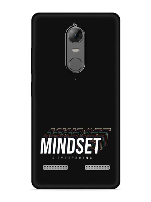 Mindset Everything Slogan Embossed Soft Silicone Case for Lenovo K6 Power