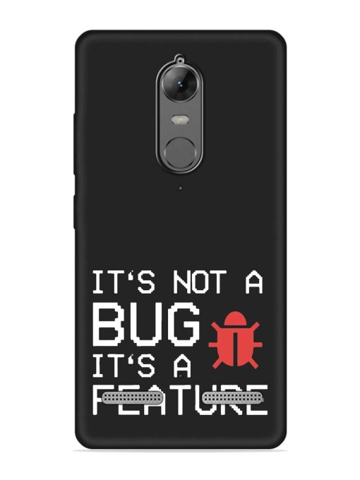 Not Bug Feature Embossed Soft Silicone Case for Lenovo K6 Power