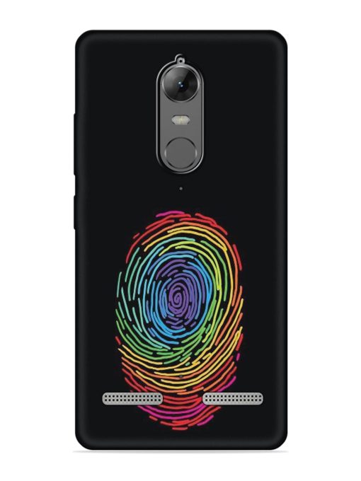 Fingerprint Of Thumb Art Embossed Soft Silicone Case for Lenovo K6 Power Zapvi