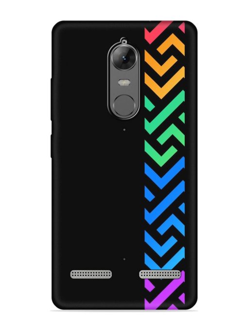 Colorshape Stripes Embossed Soft Silicone Case for Lenovo K6 Power