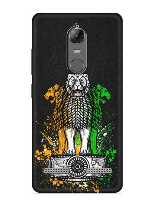 Pillars Of Ashoka Embossed Soft Silicone Case for Lenovo K6 Power Zapvi