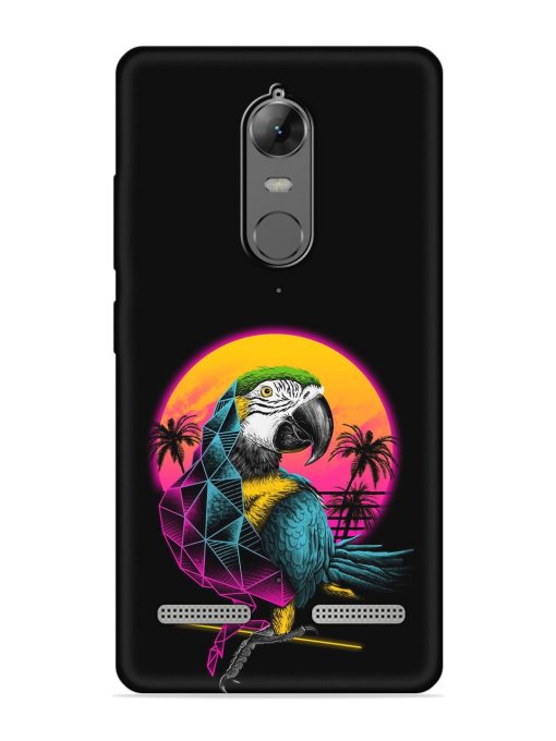 Rad Parrot Embossed Soft Silicone Case for Lenovo K6 Power Zapvi