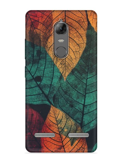 Leaves Artwork Embossed Soft Silicone Case for Lenovo K6 Power