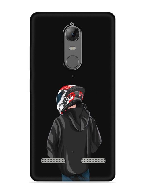 Motorcycle Rider Embossed Soft Silicone Case for Lenovo K6 Power