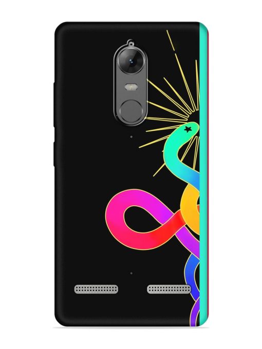 Art Geometric Abstraction Embossed Soft Silicone Case for Lenovo K6 Power Zapvi