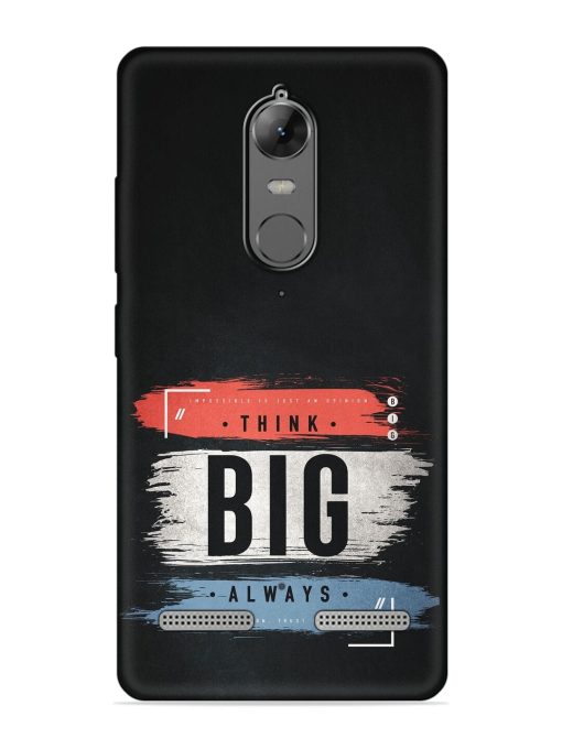 Think Big Always Embossed Soft Silicone Case for Lenovo K6 Power Zapvi