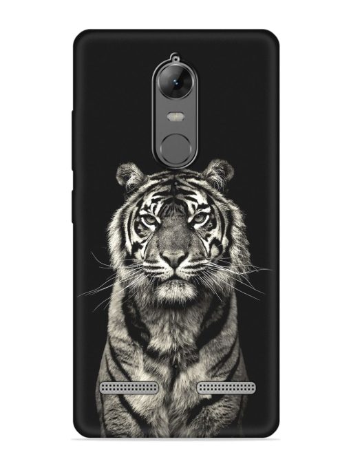 Tiger Art Embossed Soft Silicone Case for Lenovo K6 Power Zapvi