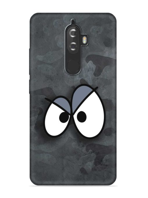 Big Eyes Night Mode Embossed Soft Silicone Case for Lenovo K8 Plus