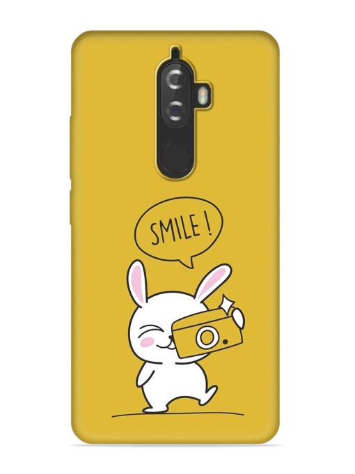 Hey Smile Please Embossed Soft Silicone Case for Lenovo K8 Plus