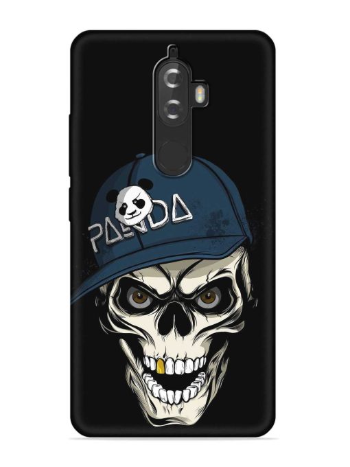 Panda Skull Embossed Soft Silicone Case for Lenovo K8 Plus Zapvi