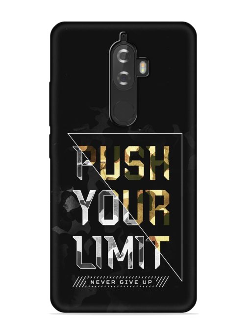 Push Your Limits Embossed Soft Silicone Case for Lenovo K8 Plus Zapvi