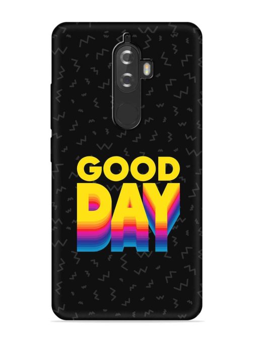 Good Day Embossed Soft Silicone Case for Lenovo K8 Plus Zapvi