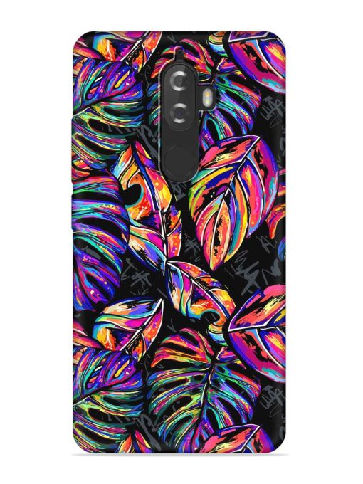 Tropical Seamless Vector Embossed Soft Silicone Case for Lenovo K8 Plus