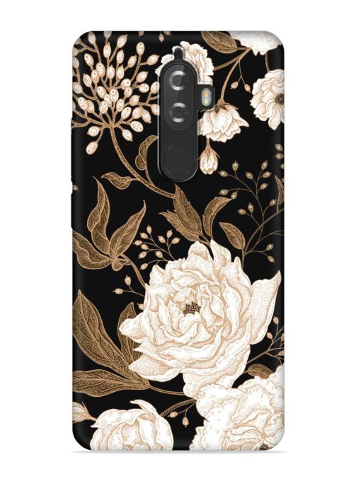 Peonies Roses Floral Embossed Soft Silicone Case for Lenovo K8 Plus Zapvi