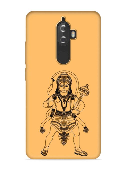 Indian God Hanuman Embossed Soft Silicone Case for Lenovo K8 Plus