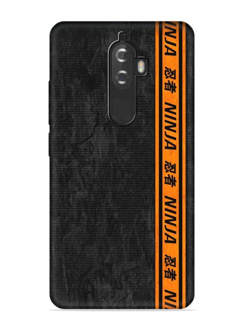 Ninja Srtips Embossed Soft Silicone Case for Lenovo K8 Plus Zapvi