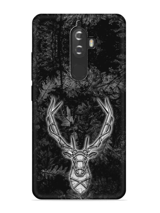 Ancient Deer Embossed Soft Silicone Case for Lenovo K8 Plus Zapvi