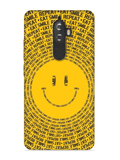 Smiley Embossed Soft Silicone Case for Lenovo K8 Plus Zapvi