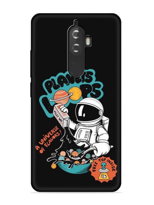 Planets Loop Embossed Soft Silicone Case for Lenovo K8 Plus