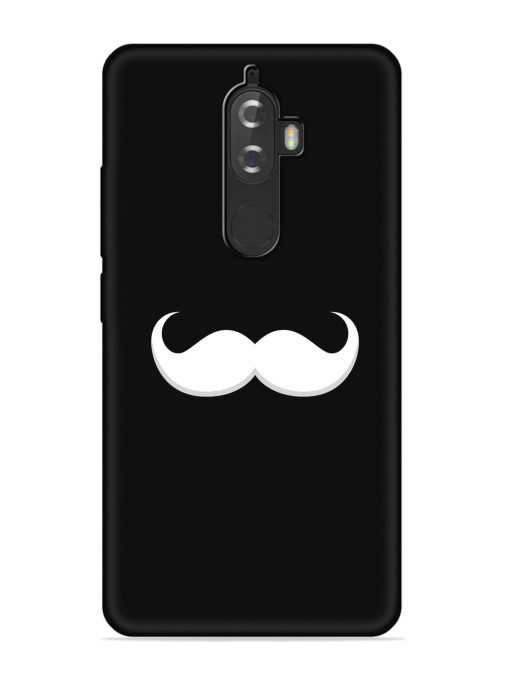 Mustache Vector Embossed Soft Silicone Case for Lenovo K8 Plus