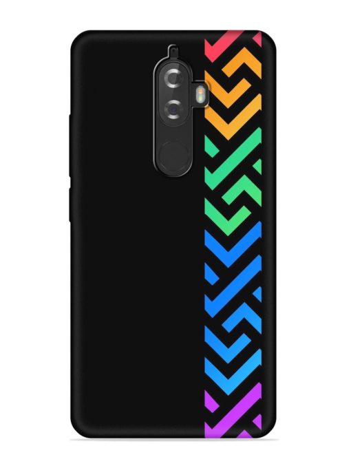 Colorshape Stripes Embossed Soft Silicone Case for Lenovo K8 Plus Zapvi