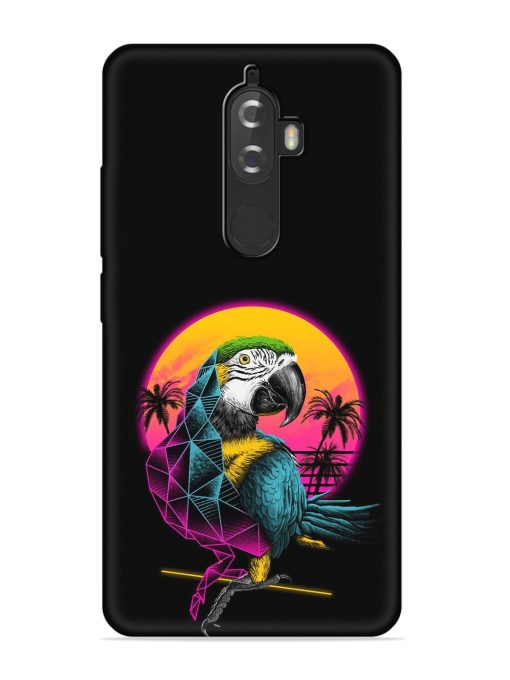 Rad Parrot Embossed Soft Silicone Case for Lenovo K8 Plus Zapvi