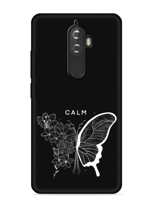 Calm Embossed Soft Silicone Case for Lenovo K8 Plus Zapvi