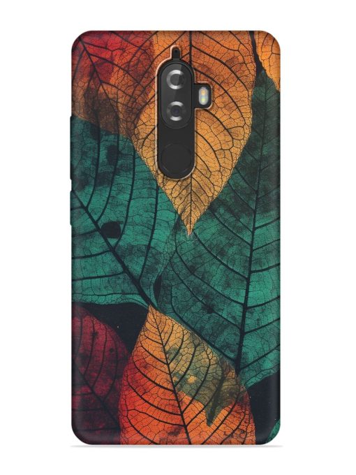 Leaves Artwork Embossed Soft Silicone Case for Lenovo K8 Plus